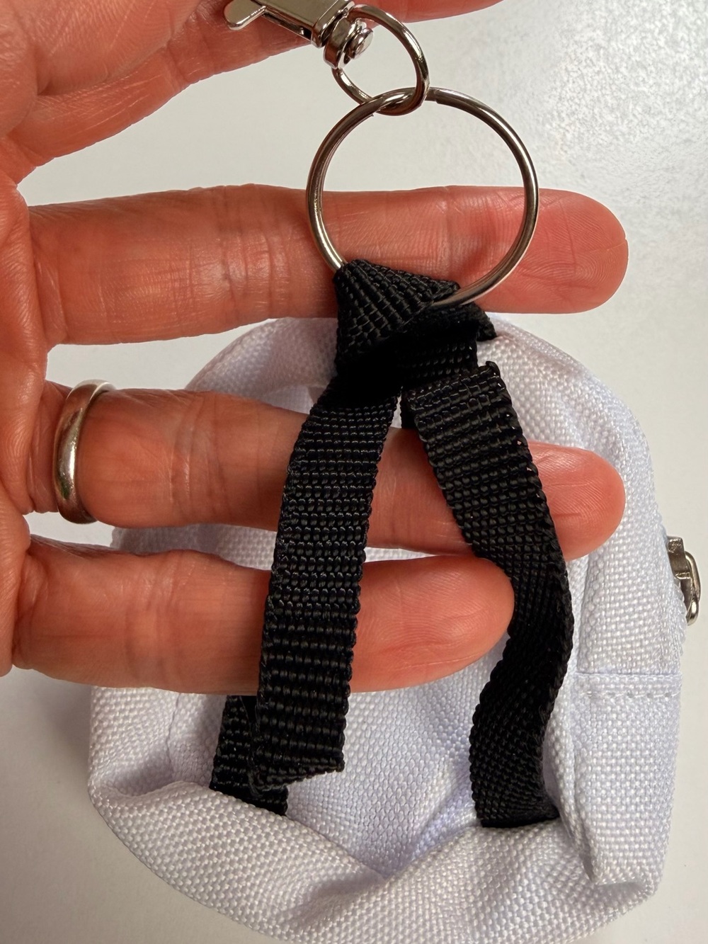 Mini Backpack Keychain/Bag Charm - Picture 2 of 4